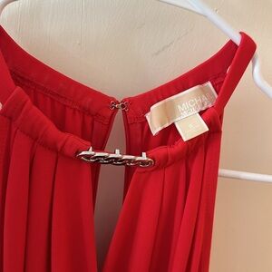 MICHAEL KORS high low maxi dress